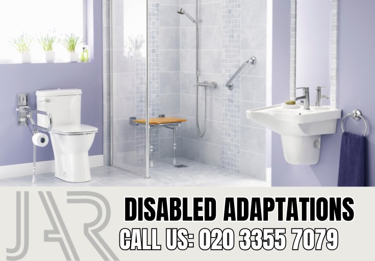 Disabled Bathroom Adaptations by Kentishtown Bathroom Fitters